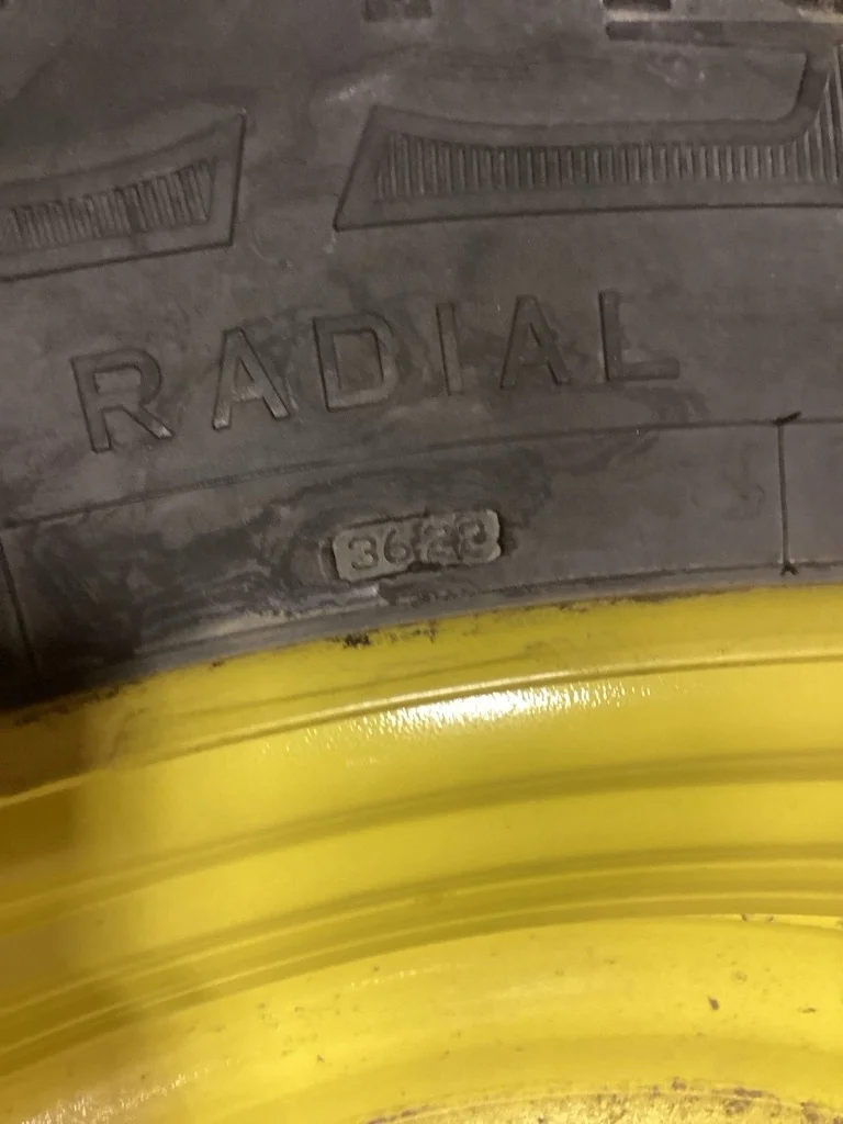 Used 480/80R46 158A8 Firestone Radial DT 23 TL R-1W 85-90% On 16 x 46 (12-32.047-30.078) R&R wheel image 3