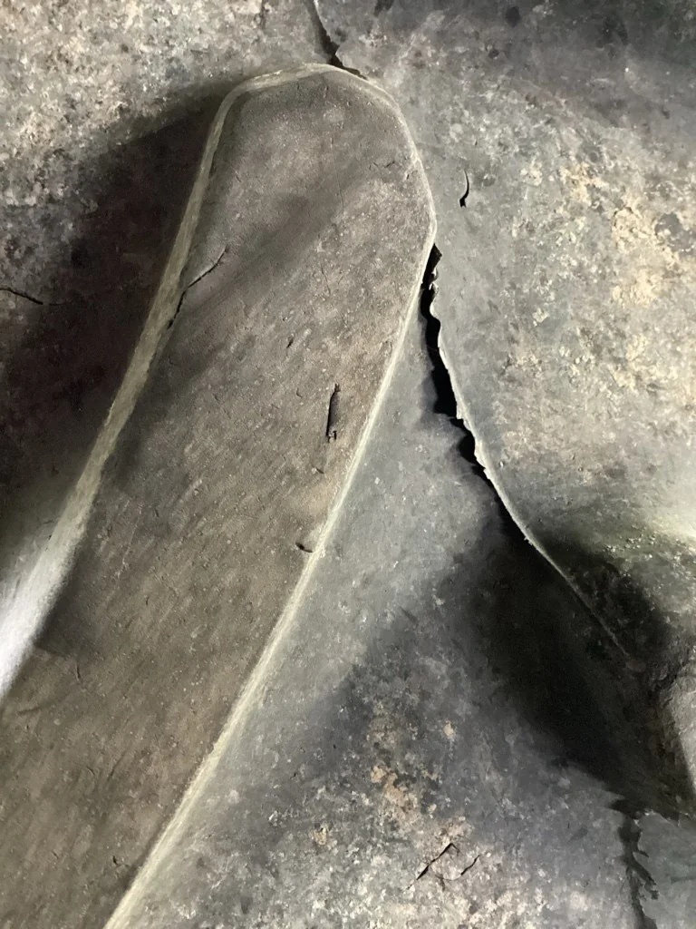 Used 420/85R30 140D Firestone Performer 85 Extra TL R-1W 85-90% On 15 x 30 (10-13.19-11.07) Waffle image 3
