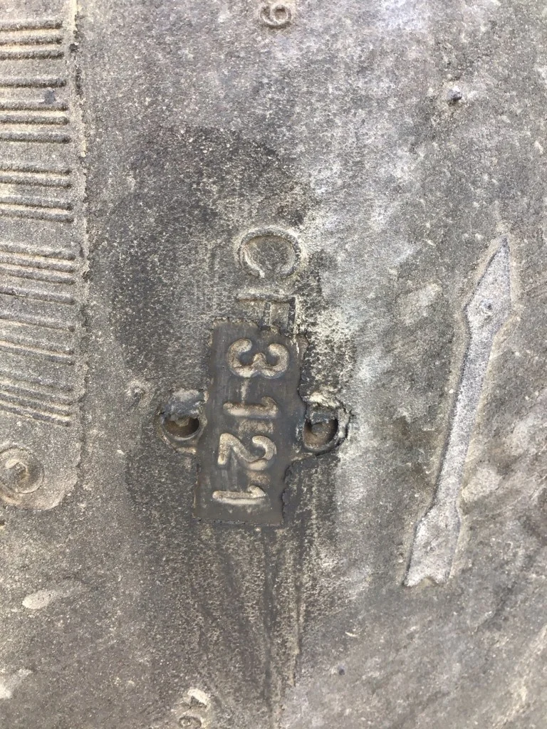 Used 12.5/80-18 6Ply Goodyear Contractor-T TL R-4 75-80% On 9 x 18 (8-10.82-8.78) Implement Wheel image 5