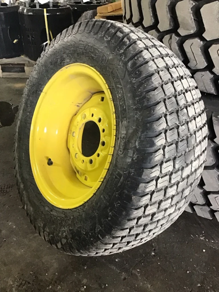 Take-Off 27x10.50-15 108B Titan Multi Trac C/S TL R-3 95-100% on 8 x 15 6-6-4.62 Implement Yellow image 2