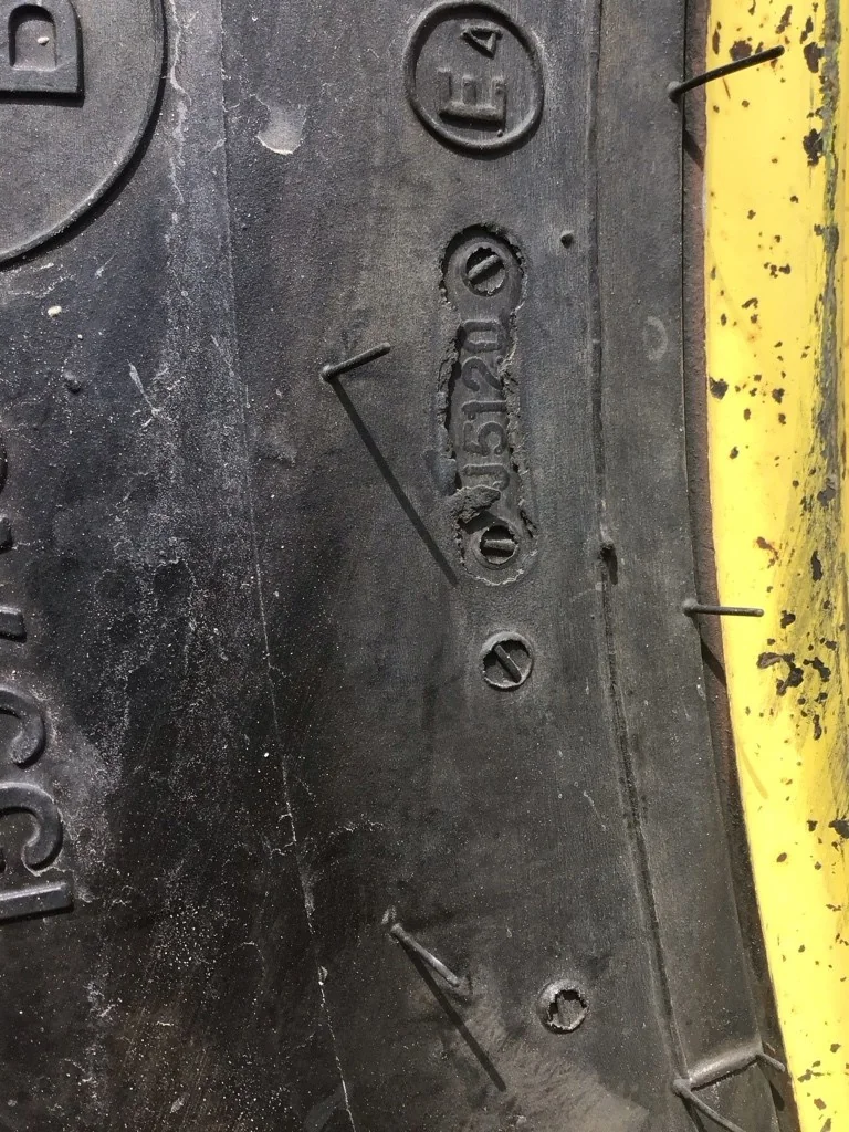 Used 380/90R46 159A8 BKT Agri Max RT945 TL R-1W 85-90% On 13 x 46 (12-32.047-30.078) R&R Wheel image 4