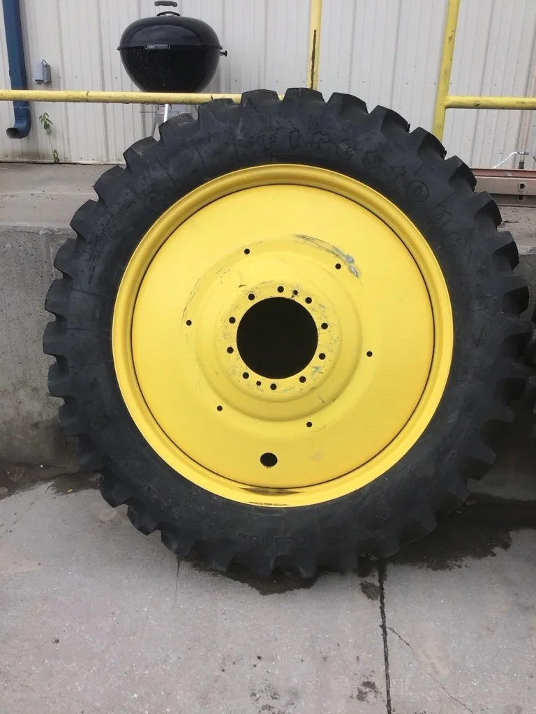 Take-Off 14.9R46 145A8 Firestone RAT 23 TL R-1 95-100% On 13 x 46 (10-13.19-11.07) Titan Dual Wheel image 2