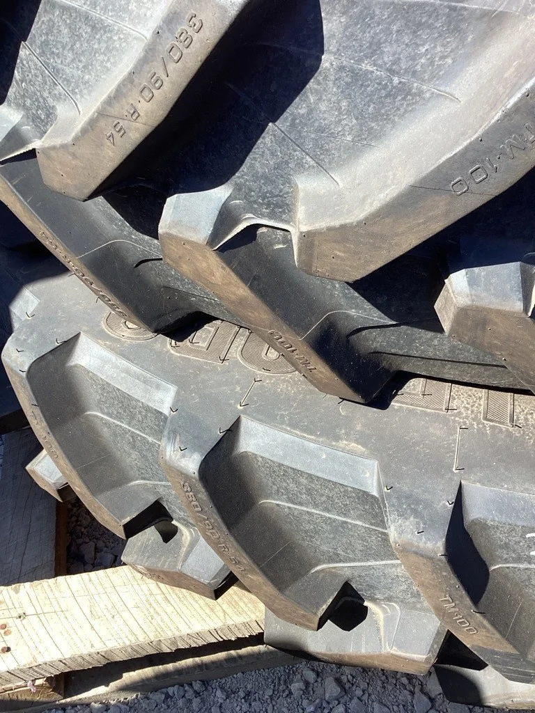 Take-Off 380/90R54 152A8 Trelleborg TM100 TL R-1W 95-100% On 11 x 54 (16-39-37) Rim & Rail Wheel image 3