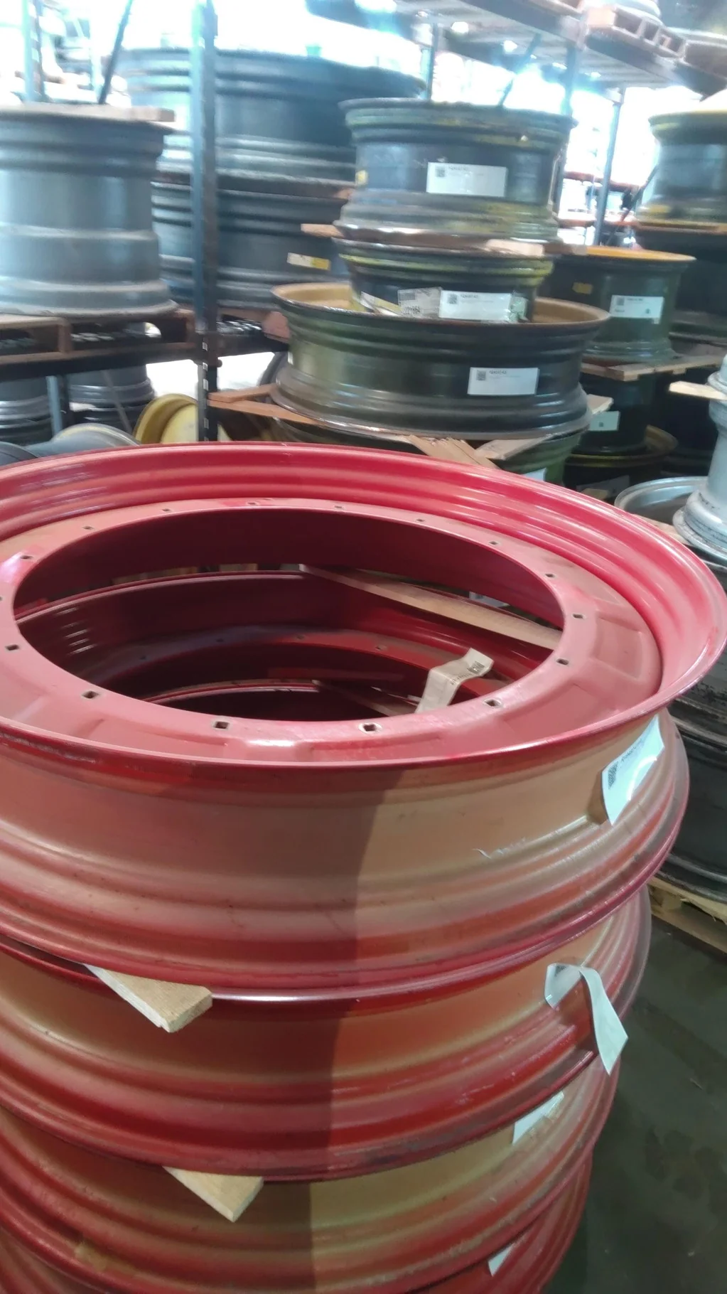 Take-Off 11 x 54 (16-39-37) Rim & Rail Fendt Red Wheel image 2