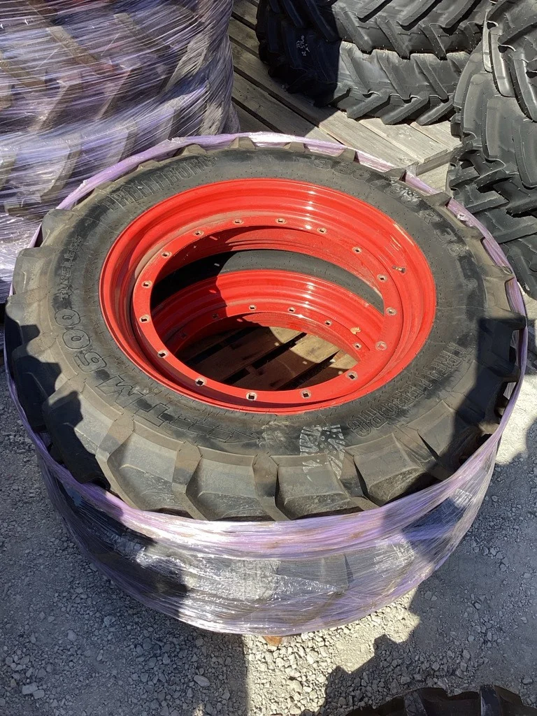 Take-Off 380/80R38 142A8 Trelleborg TM600 TL R-1W 95-100% On 11 x 38 (16-31-29.25) Rim & Rail