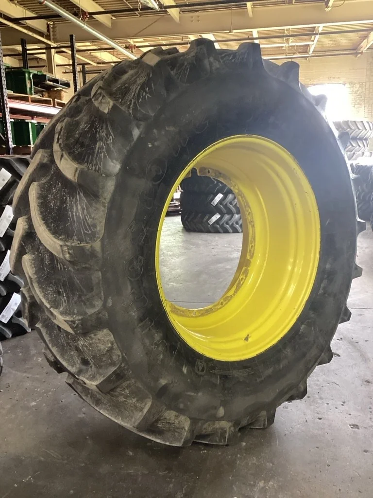 Used 710/70R42 168B Firestone RAT DT TL R-1W 80-85% On 23 x 42 (12-32.047-30.078) Rim & Rail