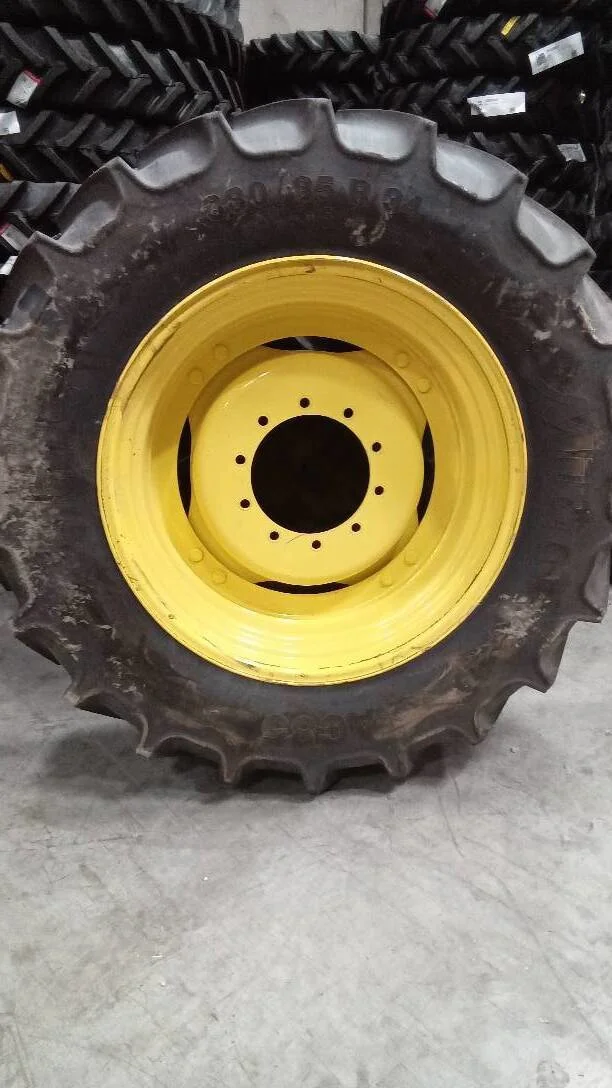 Take-Off 380/85R34 146B Mitas AC85 TL R-1W 95-100% On 13 x 34 10-13.19-11.07 4/2 Rail Wheel w/ Disc