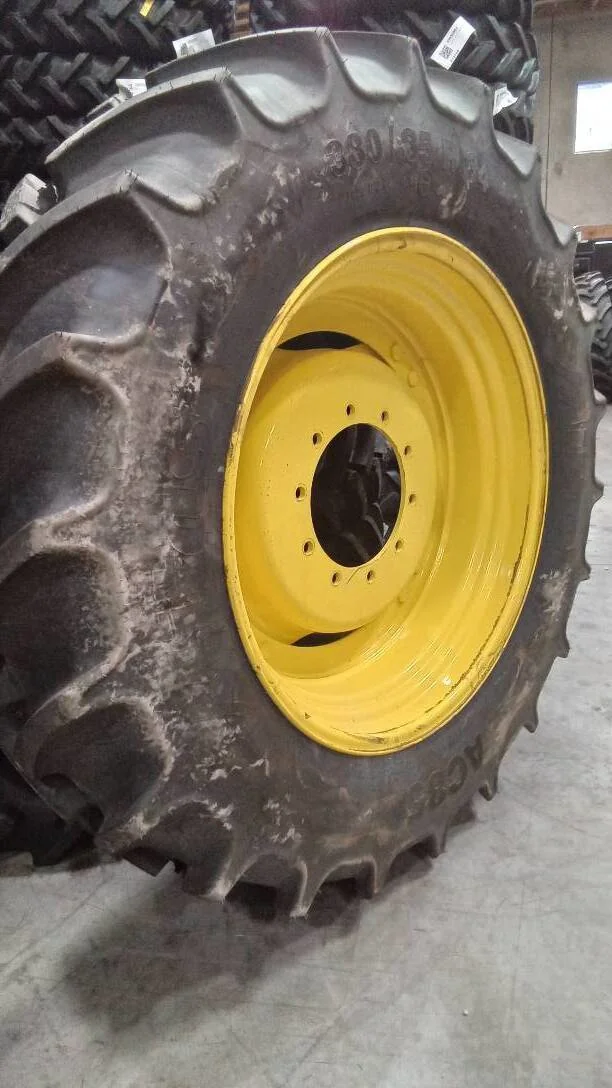 Take-Off 380/85R34 146B Mitas AC85 TL R-1W 95-100% On 13 x 34 10-13.19-11.07 4/2 Rail Wheel w/ Disc image 2