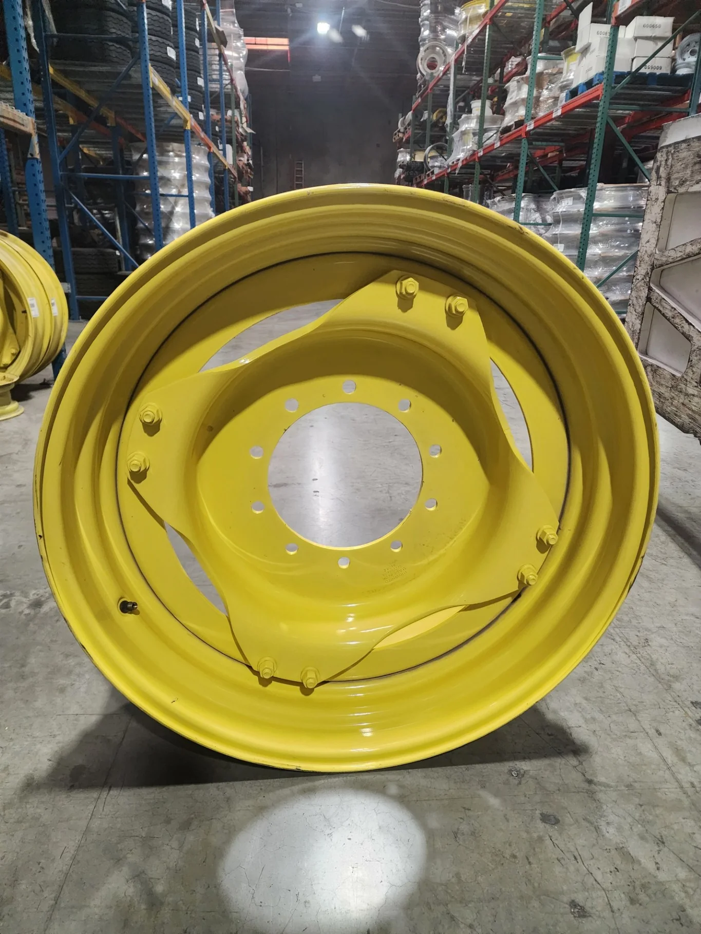 Take-Off 13 x 34 10-13.19-11.07 GKN JD Yellow 4/2 Rail Wheel w/ Disc