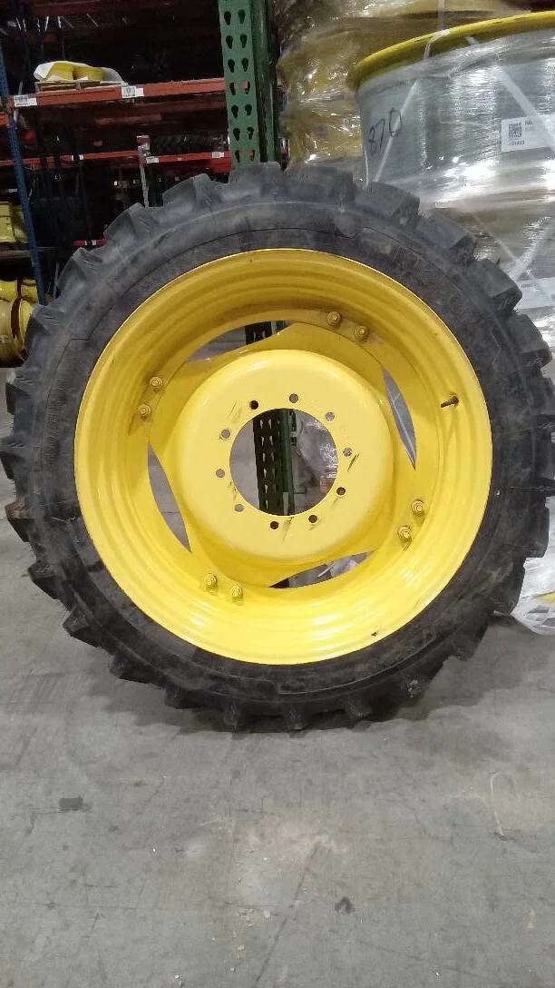 Take-Off 270/95R38 140D Kleber Cropker TL R-1W 95-100% On 10 x 38 10-13.19-11.07 4/2 R Wheel w/ Disc