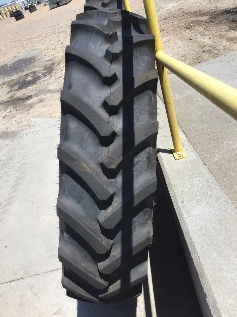 Used 380/80R38 142A8 Mitas AC85 TL R-1W 95-100% On 12 x 38 (10-13.19-11.07) Waffle 3 Bolt/Disc image 3