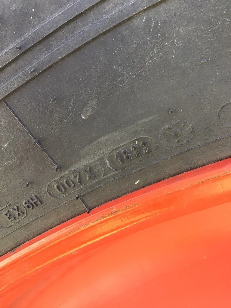 Used 480/80R50 159A8 Michelin Agribib 2 TL R-1W 95-100% On 15 x 50 (10-13.19-11.07) Titan Dual image 4