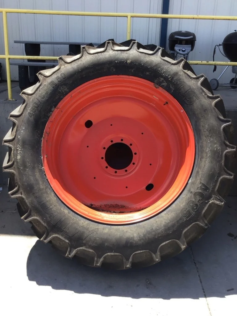 Take-Off 480/80R50 159A8 Mitas AC85 TL R-1W 95-100% On 15 x 50 (10-13.19-11.07) Titan Dual Wheel