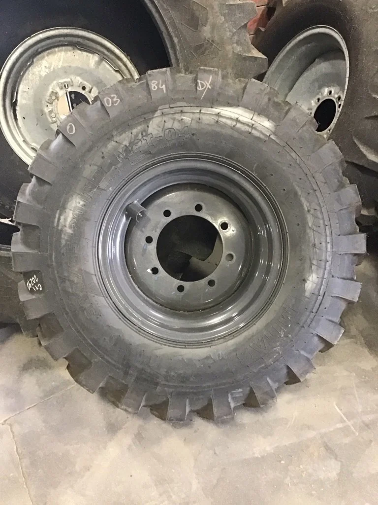 Take-Off 360/85-20 139D Mitas MPT-04 TL R-4 95-100% On 11 x 20 (8-10.82-8.78) Loader Wheel