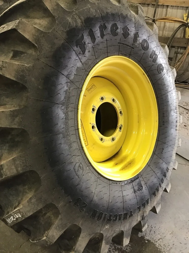 Take-Off 23.1R26 166B Firestone RAT 23 TL R-1 95-100% On 20x26 (8-10.82-8.78) Combine Wheel image 2