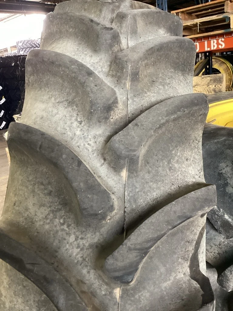 Used 380/80R38 142A8 Firestone RAT DT TL R-1W 90-95% On 12x38 (10-13.19-11.07) Sprayer Wheel image 3