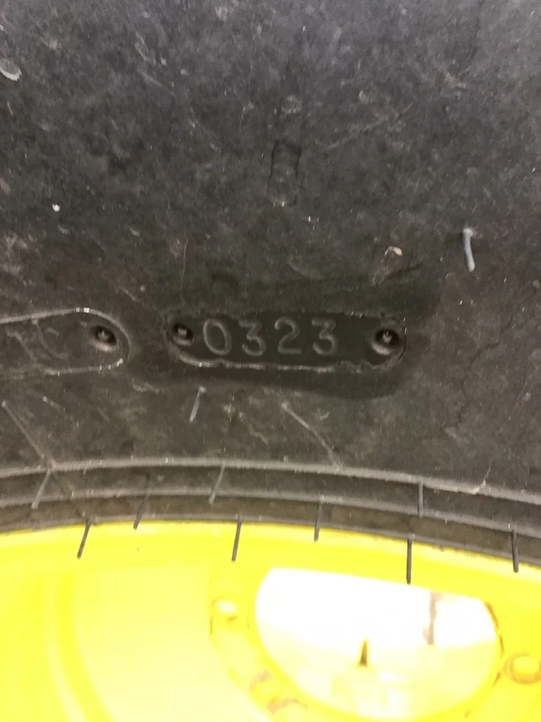 Take-Off 750/65R26 166D Goodyear Optitrac TL R-1W 95-100% On 25 x 26 (8-10.625-8.625) Combine Wheel image 5