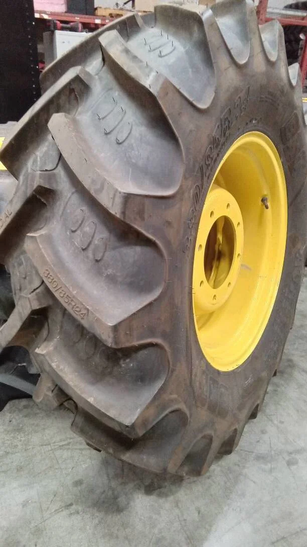 Take-Off 380/85R24 131B BKT Agrimax RT855 TL R-1W 95-100% On 12 x 24 (8-10.82-8.78) 4/2 Rail/Disc image 3