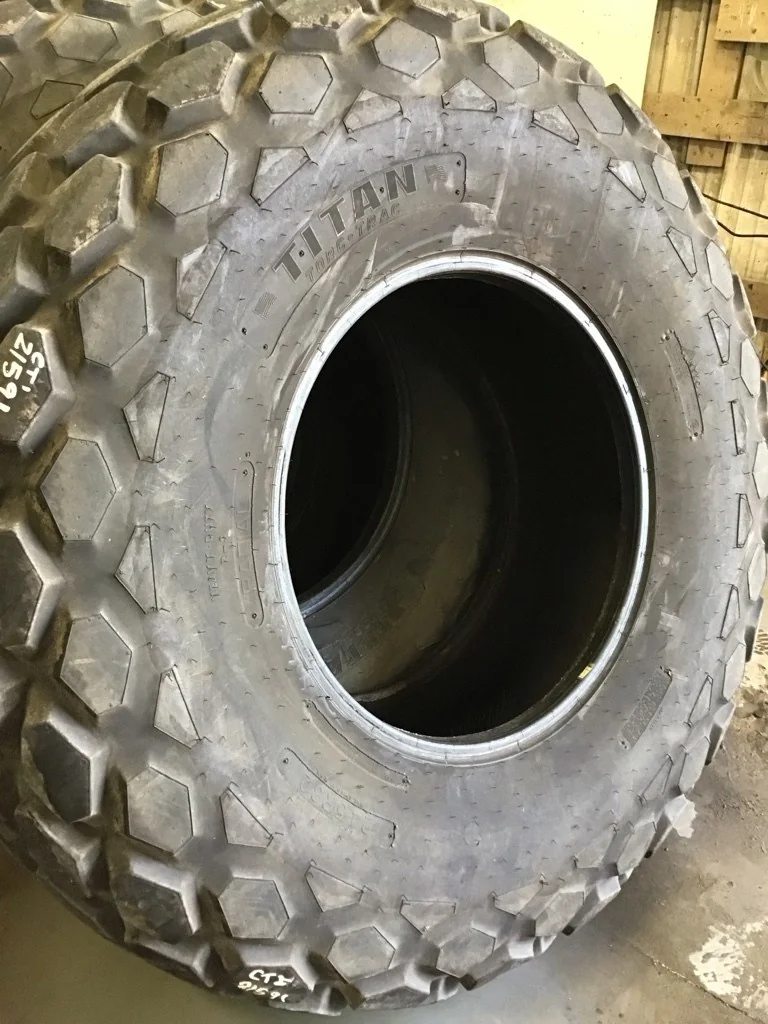 Used 24.5R32 159A8 Titan Torc-Trac TL R-3 80-85% (Mild cuts, Stubble) image 2