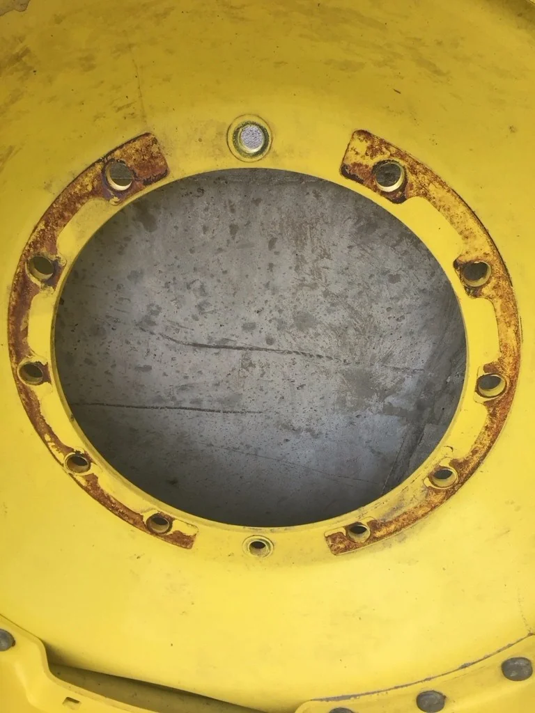 Used 380/80R38 142B Firestone RAT DT TL R-1W 70-75% On 12 x 38 (12-19.685-17.651) Waffle 3 Bolt/Disc image 5