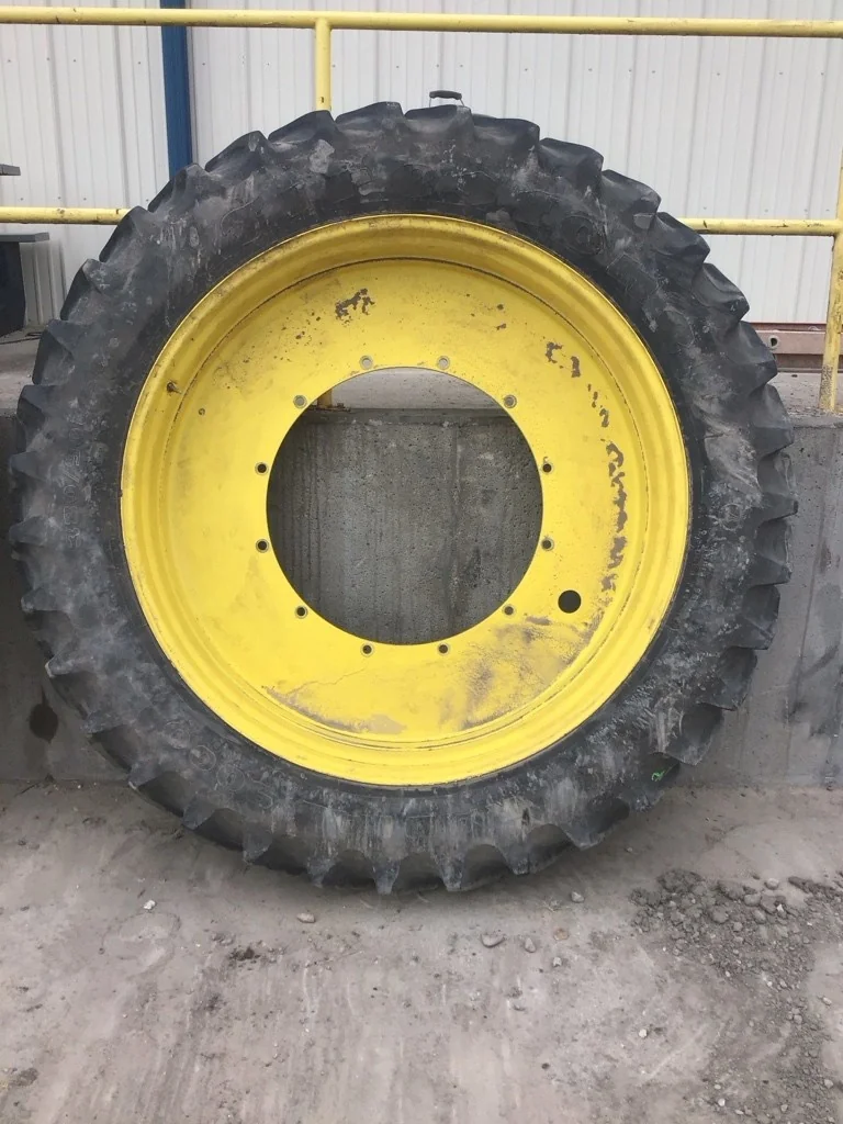 Used 380/90R54 152A8 Firestone Radial 9000 TL R-1W 70-75% On 12 x 54 (12-32.047-30.078) R&R Wheel