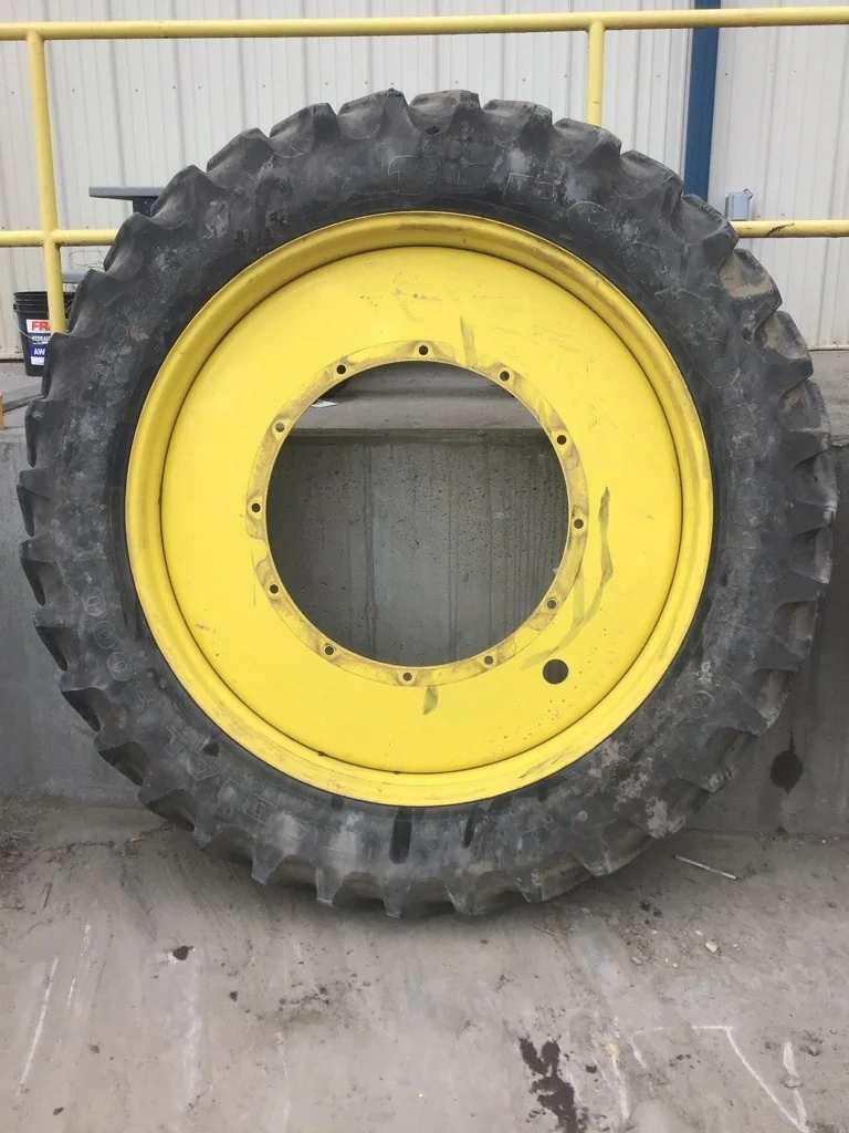 Used 380/90R54 152A8 Firestone Radial 9000 TL R-1W 70-75% On 12 x 54 (12-32.047-30.078) R&R Wheel image 2