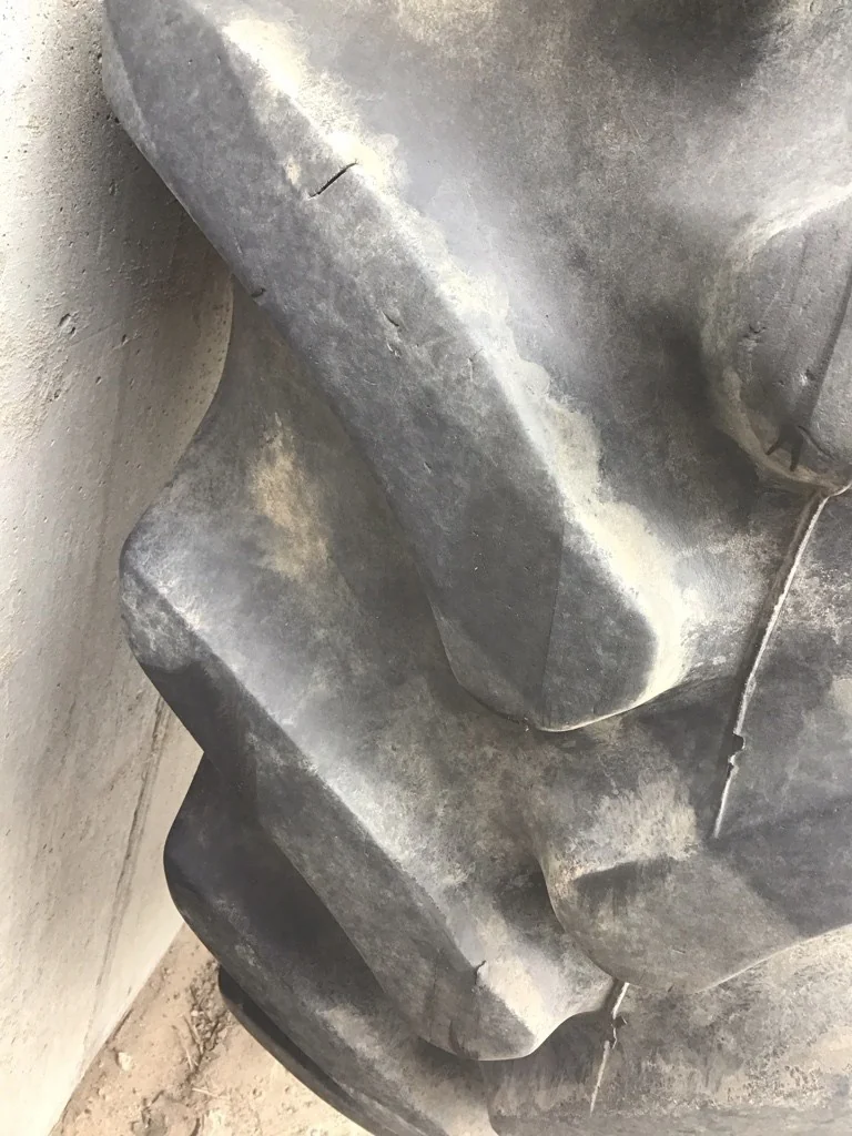 Used 380/90R54 152A8 Firestone Radial 9000 TL R-1W 70-75% On 12 x 54 (12-32.047-30.078) R&R Wheel image 5