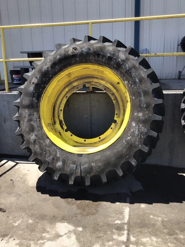 Take-Off 520/85R46 158B Firestone Deep Tread 23 TL R-1W 95-100% On 16 x 46 (12-32.047-30.078) R&R wh image 2