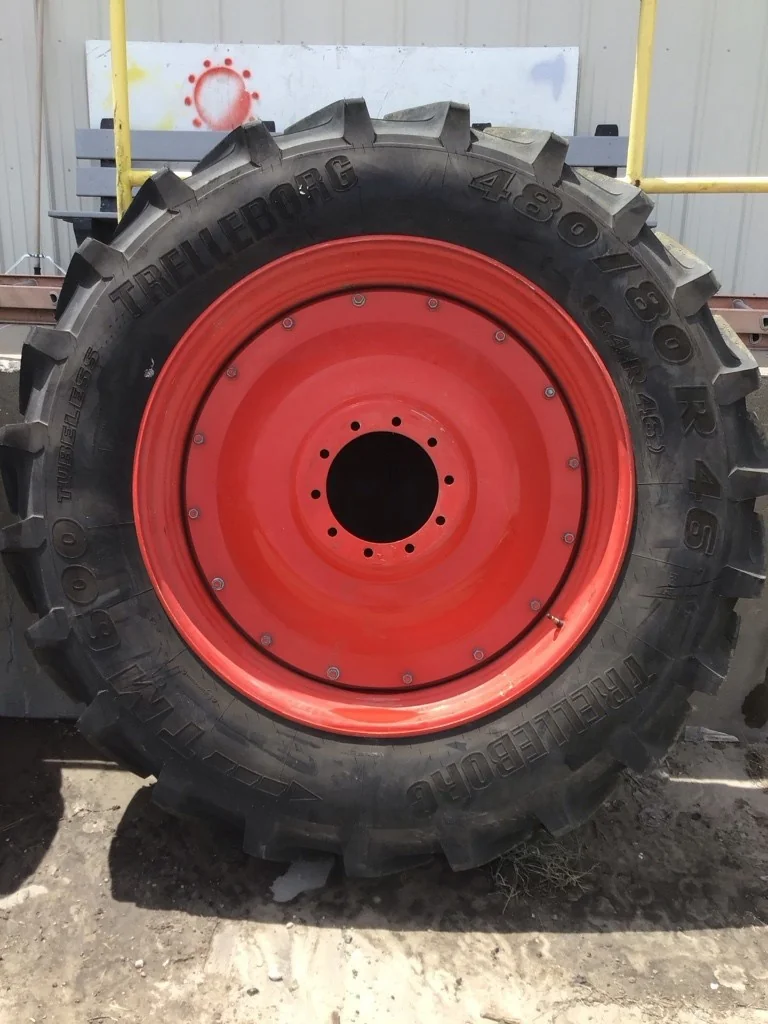 Take-Off 480/80R46 158A8 Trelleborg TM600 TL R-1W 95-100% On 16 x 46 (10-13.19-11.07) R&R/Disc