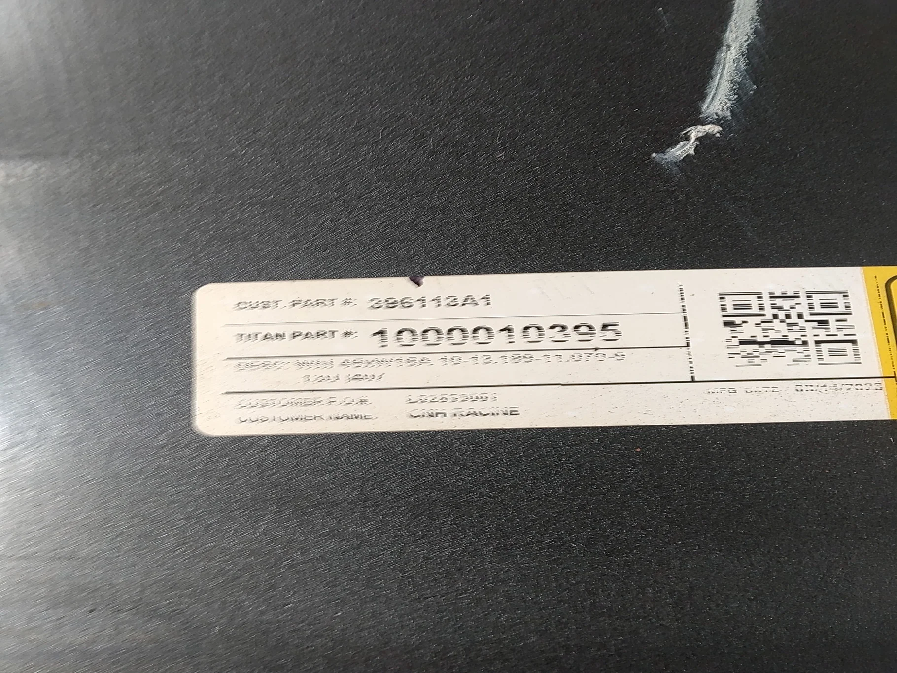 Take-Off 16 x 46 10-13.19-11.07 Titan Dual Case Silver Wheel image 10