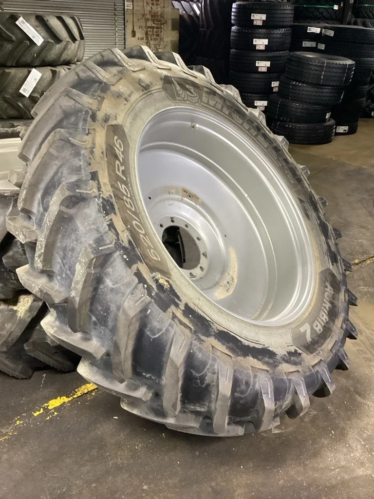 Take-Off 520/85R46 164A8 Michelin Agribib 2 TL R-1W 95-100% On 16 x 46 (10-13.19-11.07) Titan Dual image 2