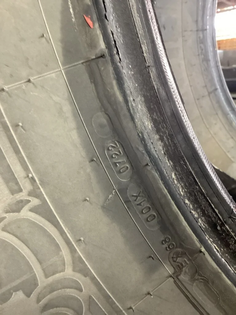 Used 480/70R34 143D Michelin Omnibib TL R-1W 85-90% (Mild Cuts In Tire) image 2