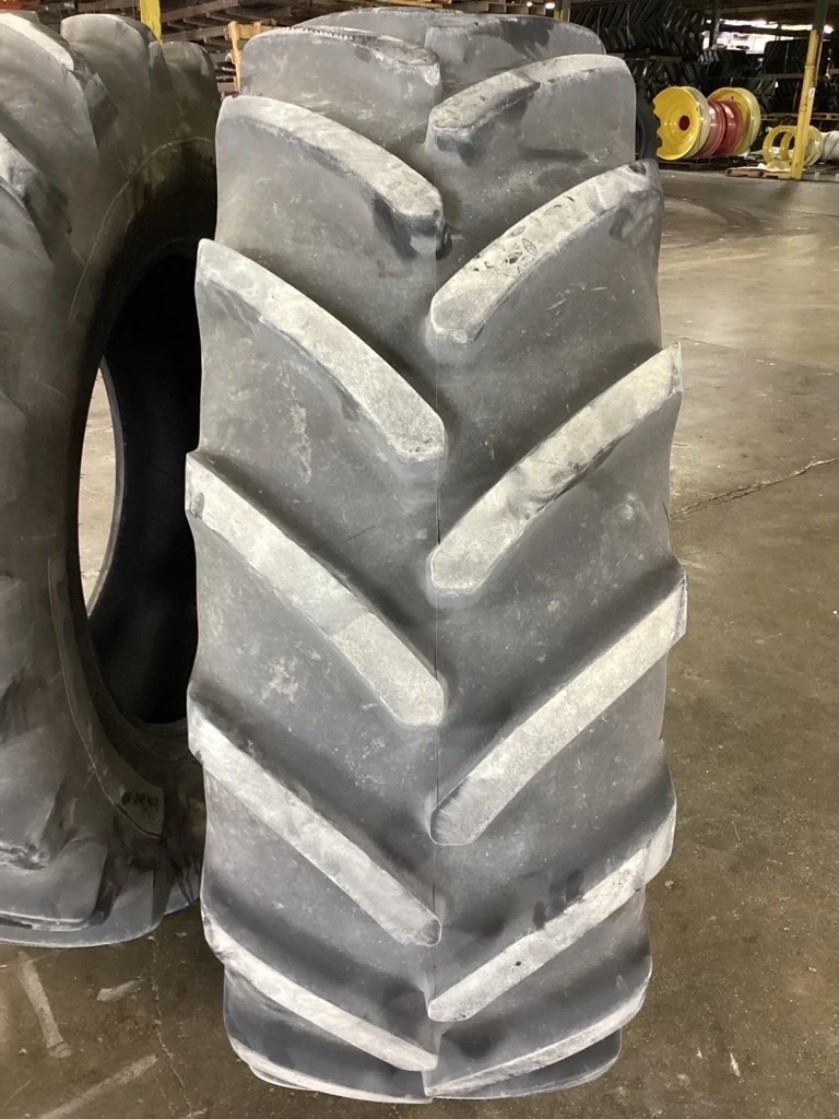 Used 480/70R34 143D Michelin Omnibib TL R-1W 85-90% (Mild Cuts In Tire) image 4