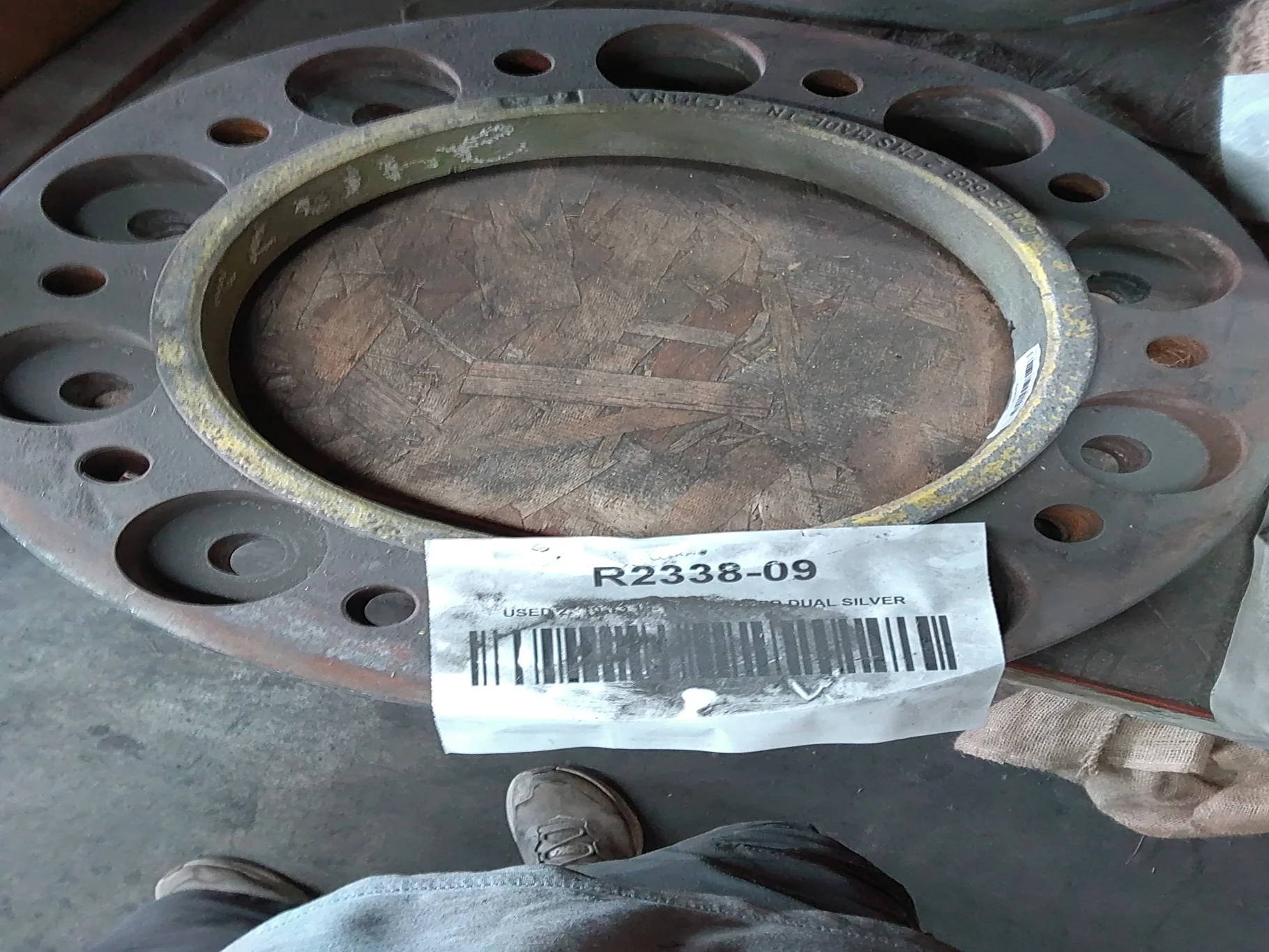 USED 2" 10-13.19-11.09 SPACER DUAL SILVER