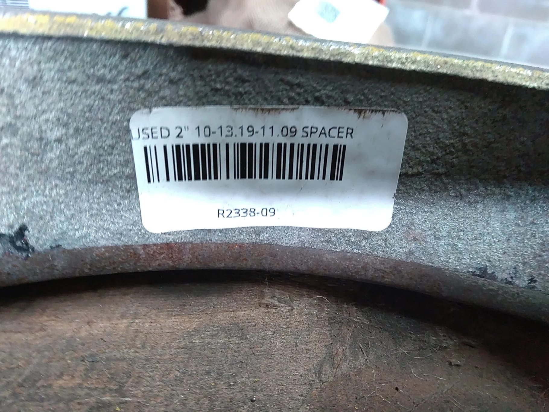 USED 2" 10-13.19-11.09 SPACER DUAL SILVER image 4