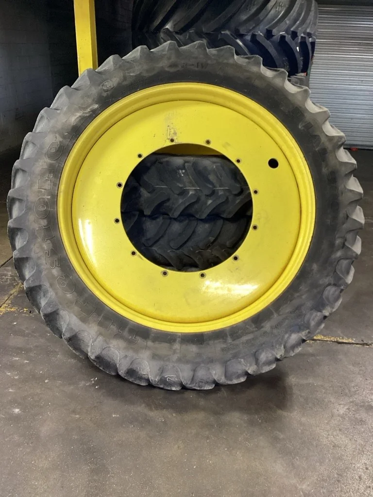 Used 380/90R54 152A8 Firestone Radial 9000 TL R-1W 55-60% On 12x54 (12-32.047-30.078) R&R Wheel