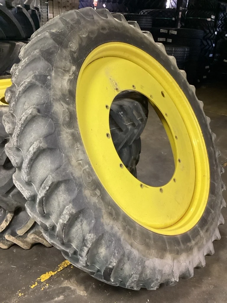 Used 380/90R54 152A8 Firestone Radial 9000 TL R-1W 55-60% On 12x54 (12-32.047-30.078) R&R Wheel image 2