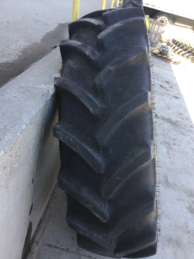 Used 420/85R34 147D Goodyear Optitrac TL R-1W 95-100% On 15 x 34 (12-19.685-17.651) Waffle 3 Bolt/Di image 2