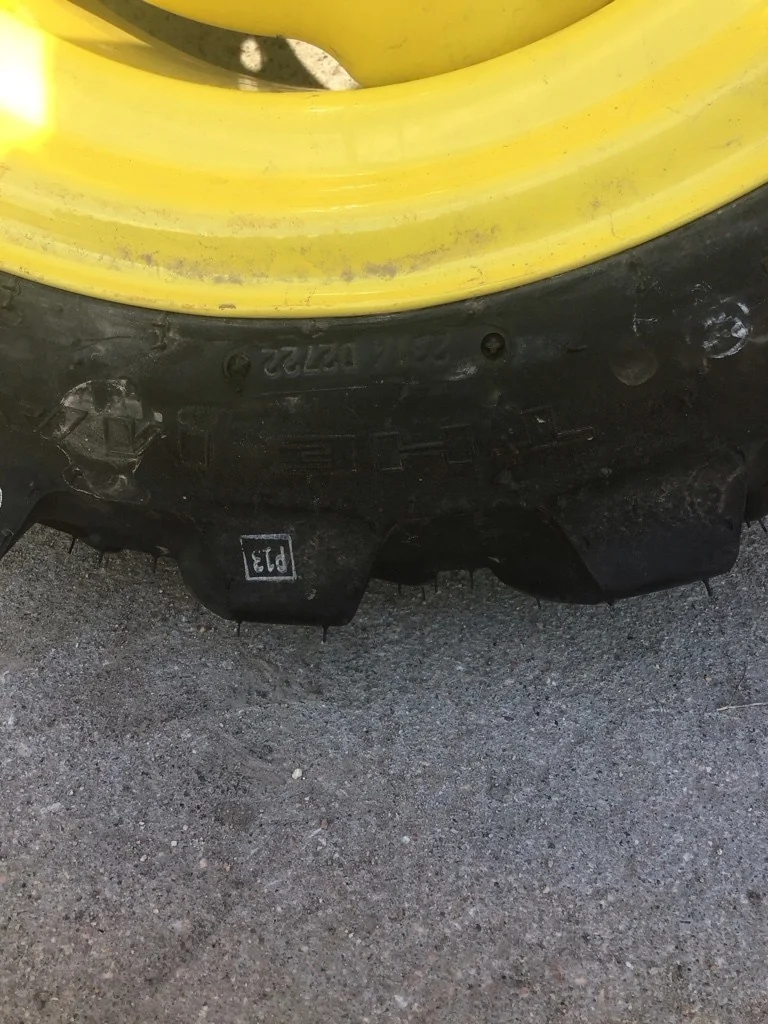 Take-Off 23x8.50-14 101A2 Galaxy Marathoner TL R-4 95-100% On 7x14 (6-6-4.62) JD Implement Wheel image 3