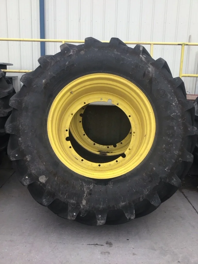 Used 710/70R42 168D Firestone Maxi Traction TL R-1W 85-90% On 23 x 42 (12-32.047-30.078) R&R Wheel