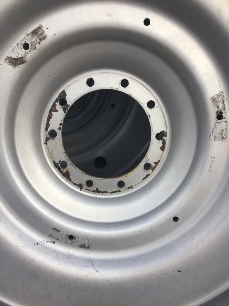 Used 480/80R50 159D Goodyear Optitrac TL R-1W 85-90% On 15 x 50 (10-13.19-11.07) CIH Dual image 3