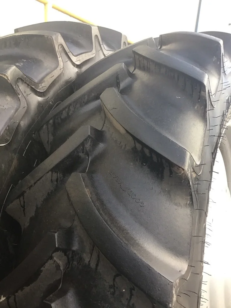 Used 480/80R50 159D Goodyear Optitrac TL R-1W 85-90% On 15 x 50 (10-13.19-11.07) CIH Dual image 4