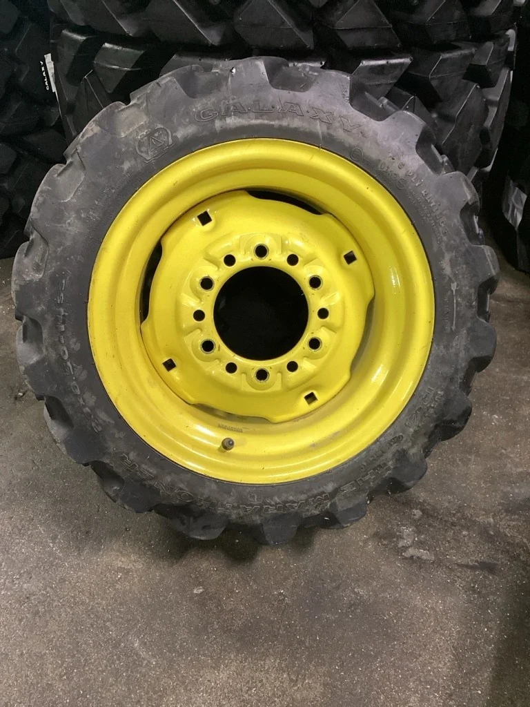 Used 23x8.50-14 6PLY Galaxy Marathoner TL R-4 85-90% On 7 x 14 (6-6-4.62) Implement Wheel