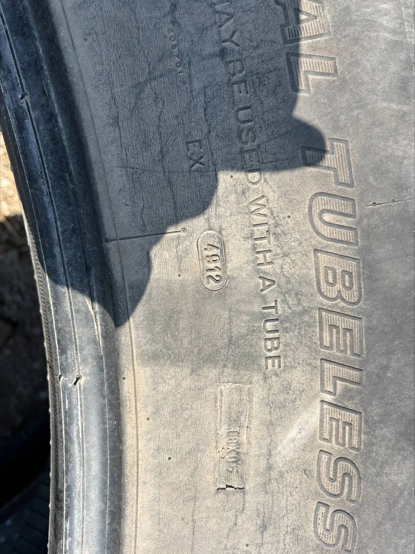 Used 480/80R50 159A8 Michelin Agribib TL R-1W 70-75% image 3