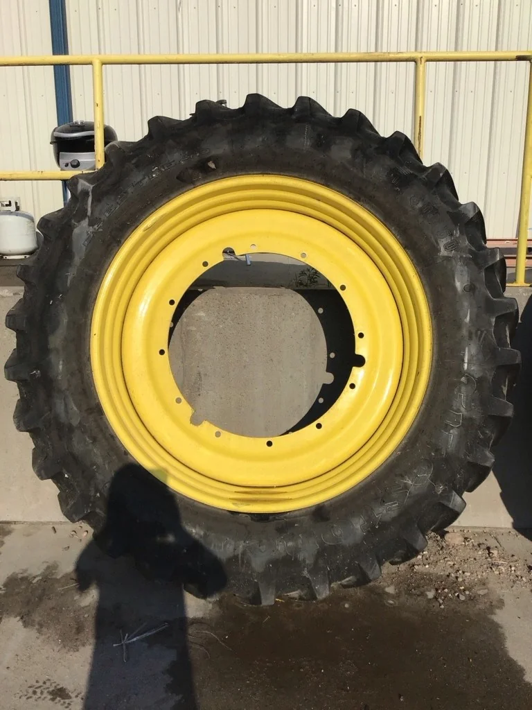 Used 480/80R50 159B Firsestone Deep Tread TL R-1W 60-65% On 15 x 50 (12-32.047-30.078) R&R wheel image 2