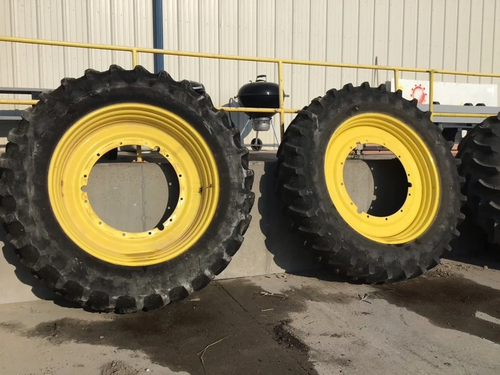 Used 480/80R50 159B Firsestone Deep Tread TL R-1W 60-65% On 15 x 50 (12-32.047-30.078) R&R wheel image 5