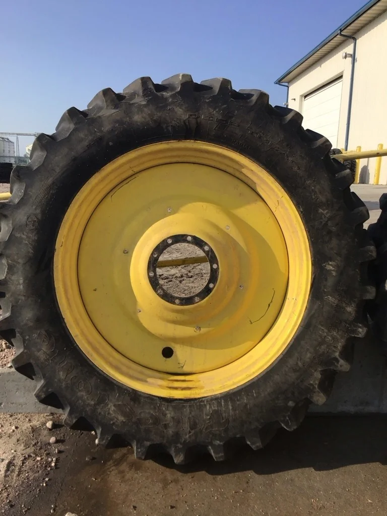 Used 480/80R50 159B Firestone Deep Tread 23 TL R-1W 60-65% On 15 x 50 (10-13.19-11.07) Dual Wheel image 2