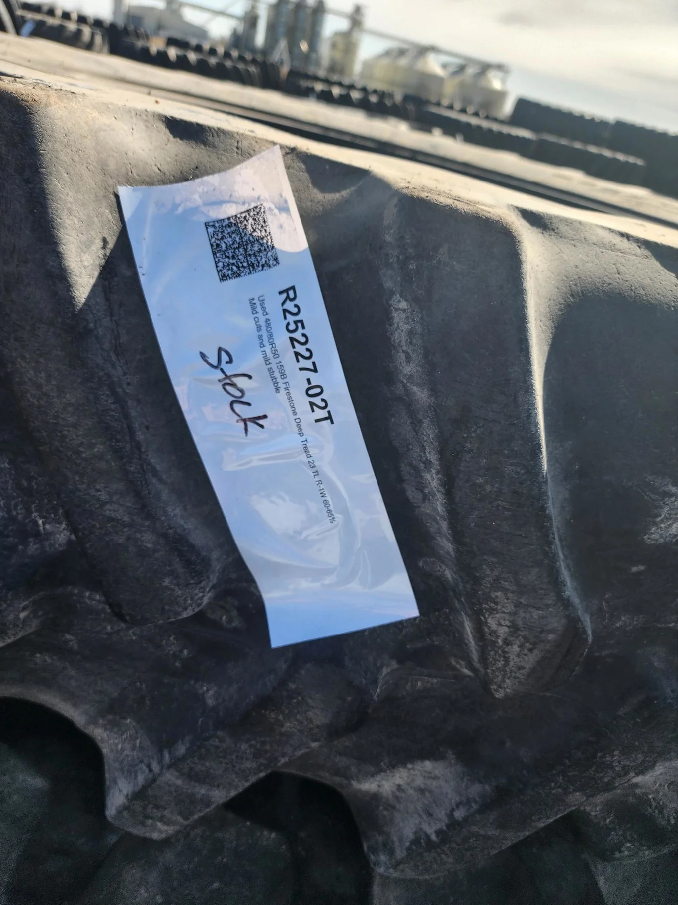 Used 480/80R50 159B Firestone Deep Tread 23 TL R-1W 60-65% image 10
