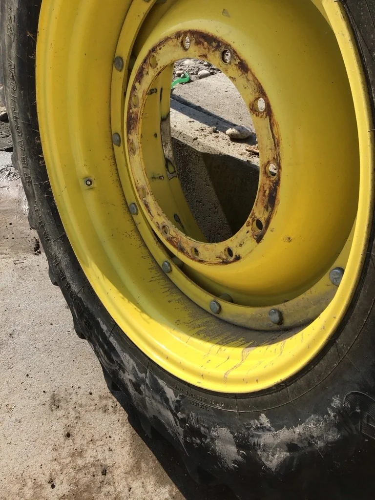 Used 420/85R34 147B Firestone RAT DT TL R-1W 65-70% On 15 x 34 (12-16.732-14.620) Waffle 3 Bolt/Disc image 5