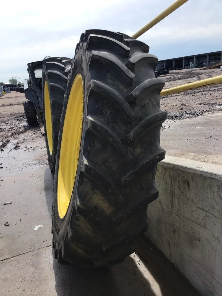 Used 480/80R46 158D Goodyear Optitrac TL R-1W 80-85% On 16 x 46 (12-32.047-30.078) R&R JD Wheel image 3
